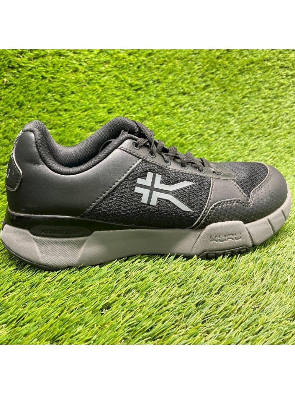 Kuru Quantum 2.0 Womens Size 9 Jet Black Athletic Running Walking Shoes Sneakers